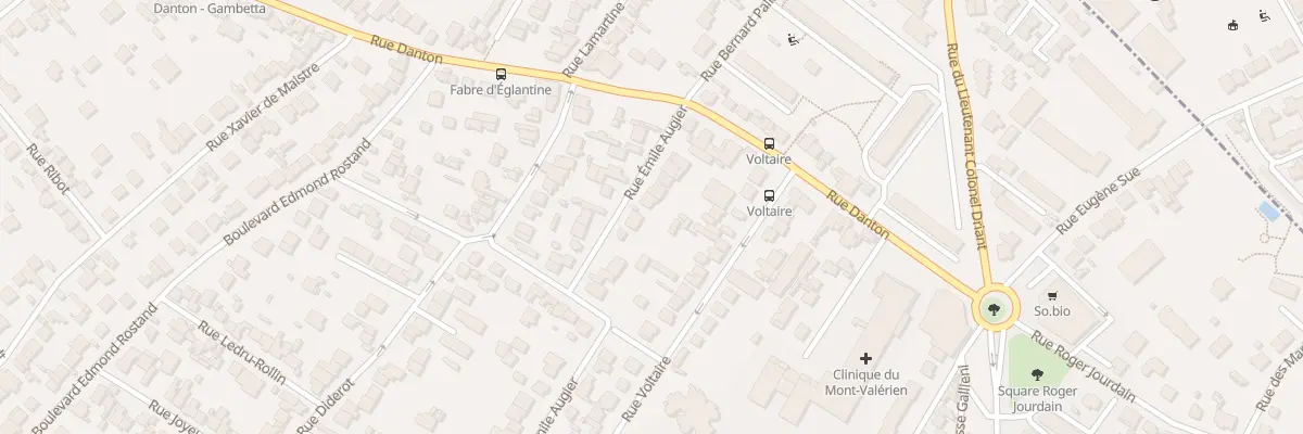 Plan du 15 Rue Emile Augier à Rueil-Malmaison