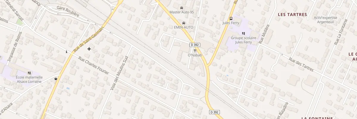 Plan du 4 Imp de Chatou à Cormeilles-en-Parisis