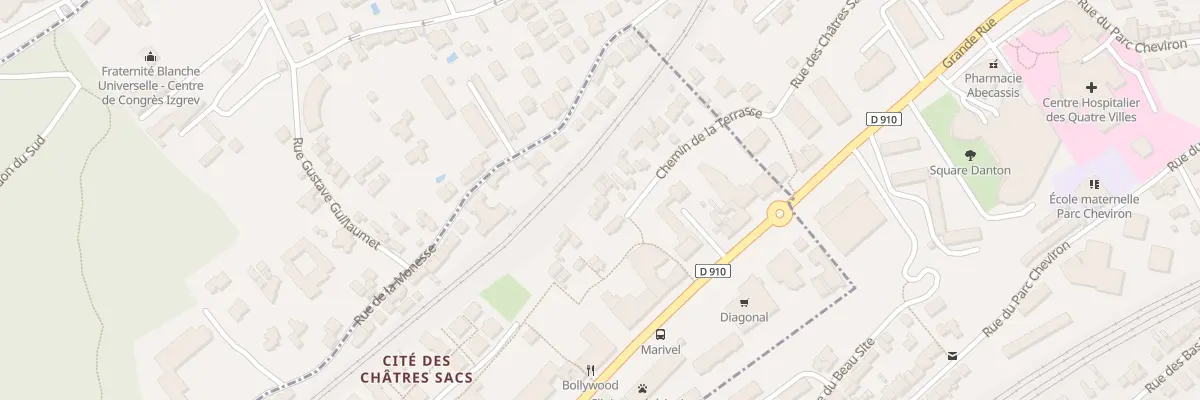 Plan du 30 Che des Terrasses à Chaville