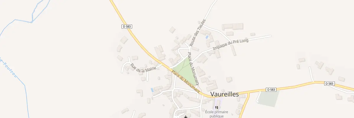 Plan du 5030 Vaureilles à Vaureilles