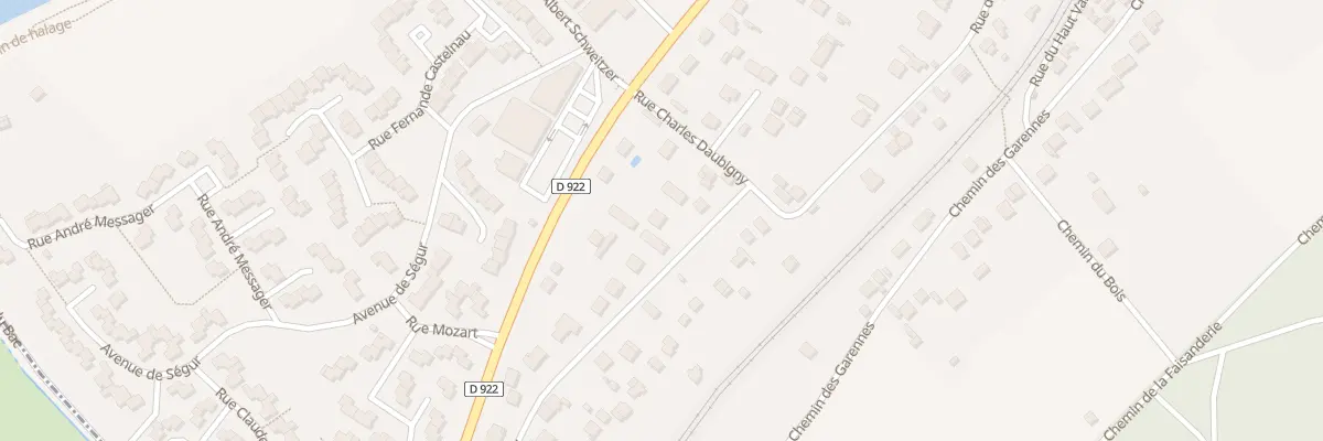 Plan du 84 Rue du Bas Val-Mary à Mériel