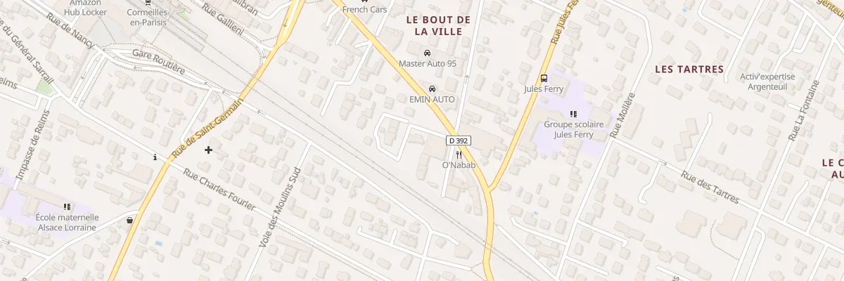 Plan du 28T Bd Joffre à Cormeilles-en-Parisis