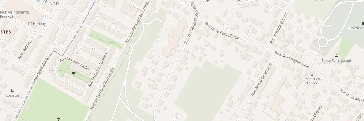 Plan du 194 Rue du General de Gaulle à Montigny-lès-Cormeilles