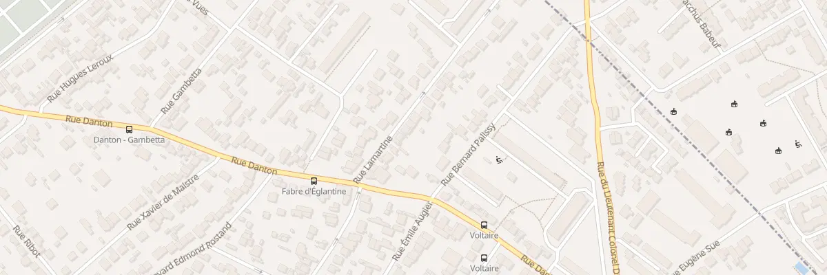 Plan du 10 Rue Lamartine à Rueil-Malmaison