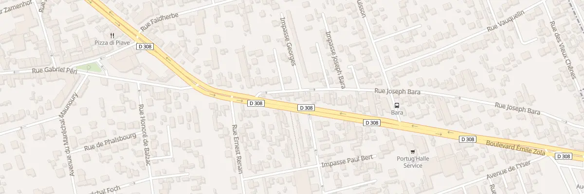 Plan du 23 Bd Emile Zola à Houilles