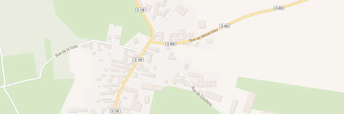 Plan du 2 Rue de Doullens au Meillard