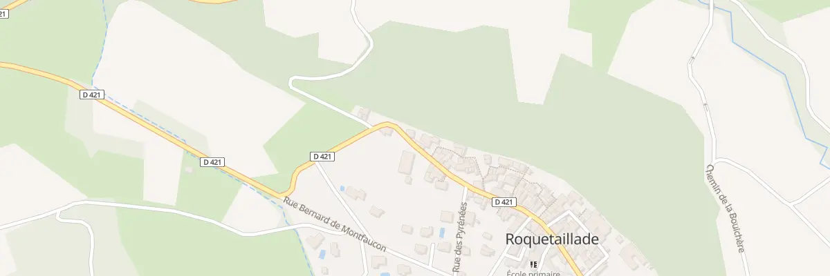 Plan du 30 Gr Grand Rue à Roquetaillade-et-Conilhac