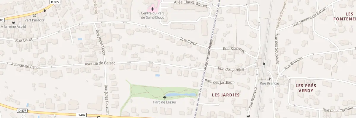 Plan du 89 Av de Balzac à Ville-d’Avray