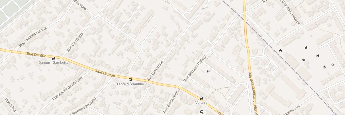 Plan du 12 Rue Lamartine à Rueil-Malmaison