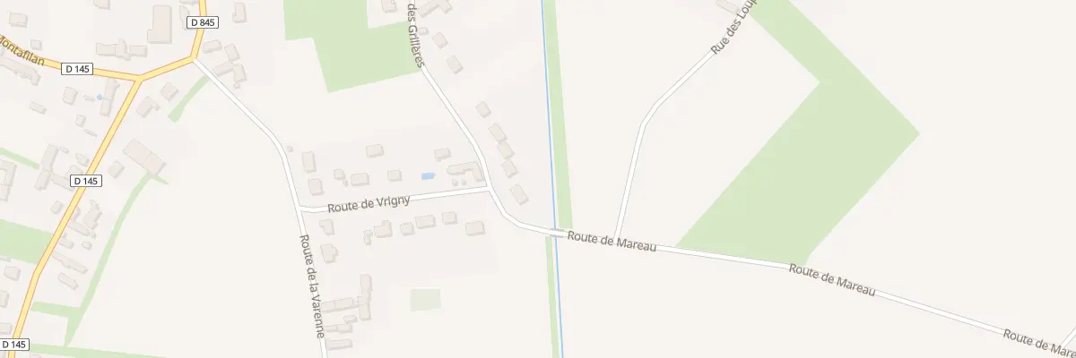 Plan du 19 Rte de Vrigny à Mareau-aux-Bois