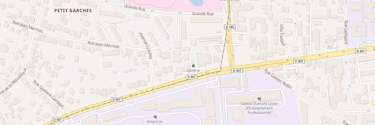 Plan du 4T Bd du Gen de Gaulle à Garches