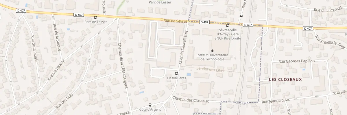 Plan du 6 Che Desvallières à Ville-d’Avray