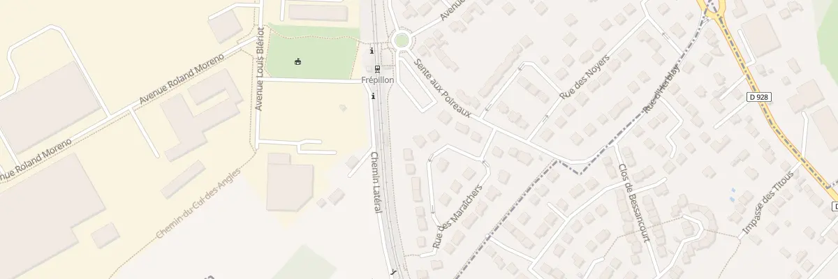 Plan du 4 Rue des Maraichers à Frépillon