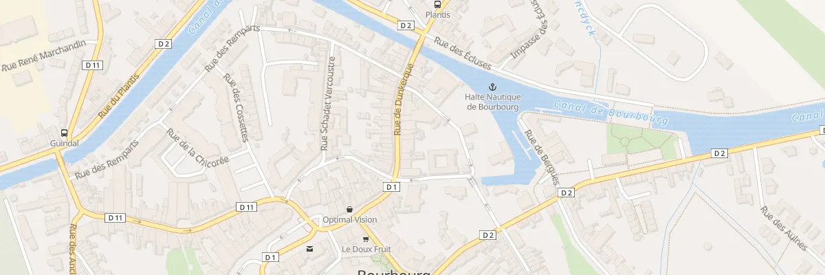 Plan du 22 Rue de Dunkerque à Bourbourg