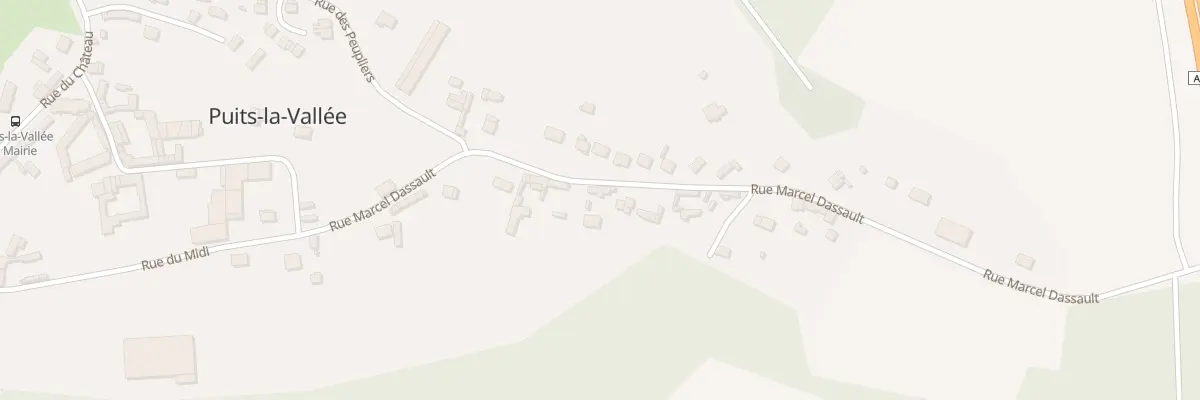 Plan du 14 Rue Marcel Dassault à Puits-la-Vallée