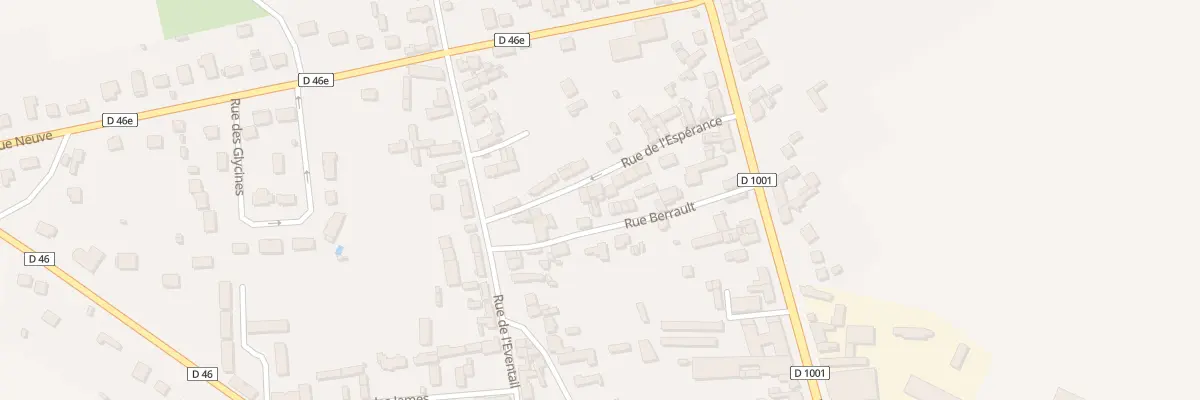 Plan du 1T Rue de l’Espérance à Sainte-Geneviève