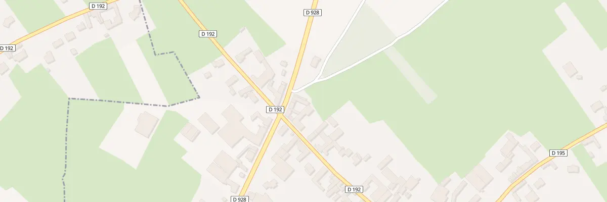 Plan du 18 Rte Nationale à Pihem