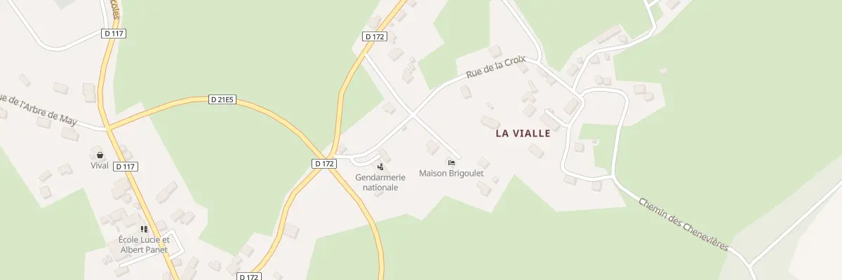 Plan du 4 Rue Antoine Brigoulet à Sornac