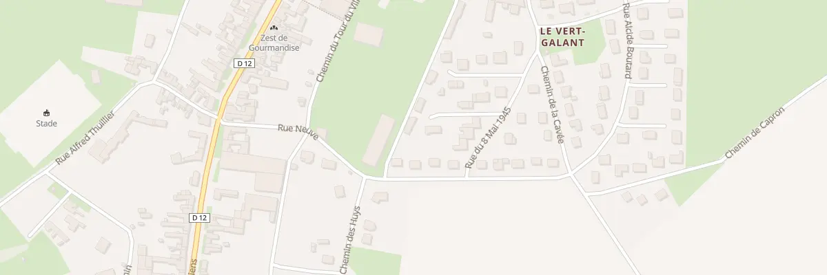Plan du 90 Imp des Genets à Vignacourt