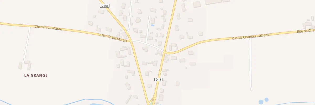 Plan du 19 Rte de Chateauneuf à Tigy