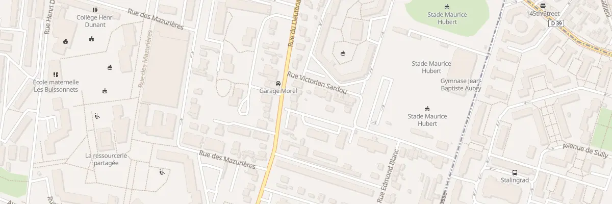 Plan du 35 Rue Lt Col de Montbrison à Rueil-Malmaison