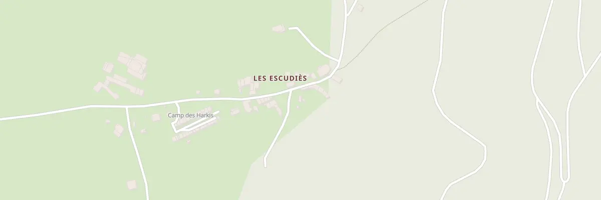 Plan du 5380 Les Escudies Bas à Arfons