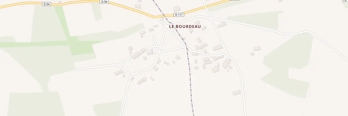 Plan du 5099 Le Bourdeau à Lignerolles