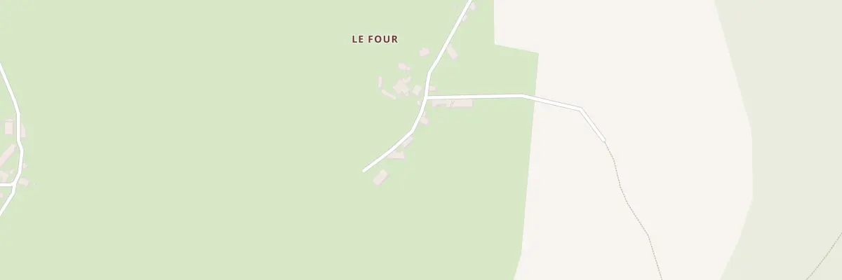 Plan du 243 Le Four à Lamazière-Basse