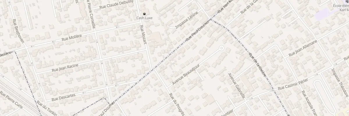 Plan du 13 Rue Paul Doumer à Carrières-sur-Seine