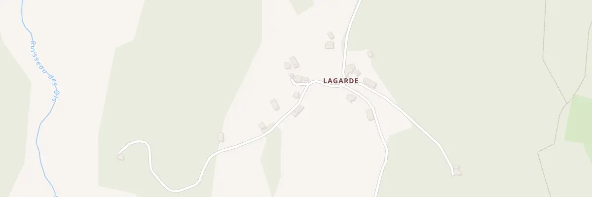 Plan du 5057 Lagarde à Parlan