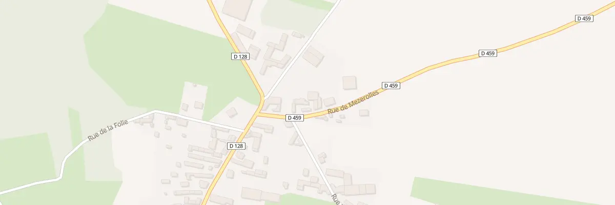 Plan du 3 Rue de Mezerolles au Meillard
