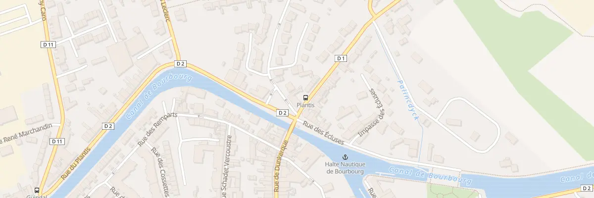 Plan du 1 Rue du Plantis à Bourbourg