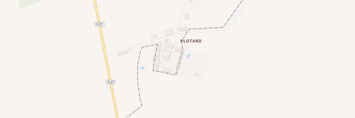 Plan du 18 Plotard à Sainte-Thorette