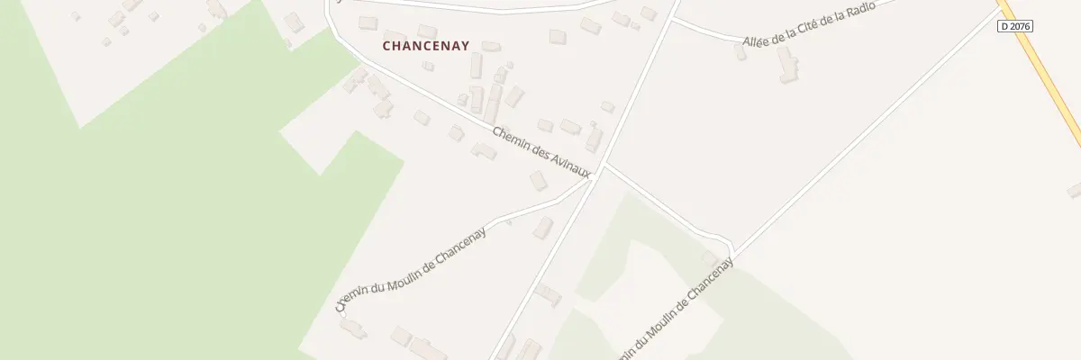 Plan du 18 Chem des Avinaux à Allouis