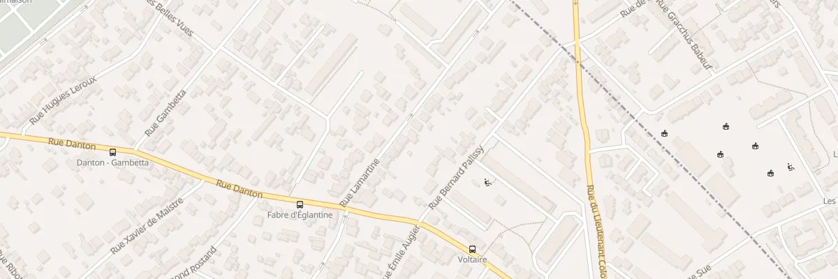 Plan du 16 Rue Lamartine à Rueil-Malmaison