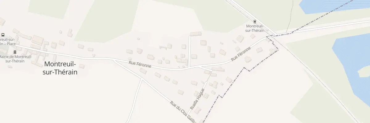 Plan du 181 Rue Féronne à Montreuil-sur-Thérain