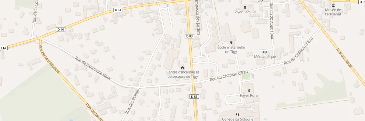 Plan du 18 Rue de Sologne à Tigy