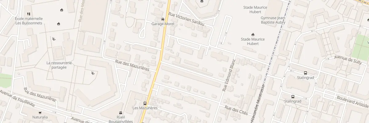 Plan du 47 Rue Lt Col de Montbrison à Rueil-Malmaison