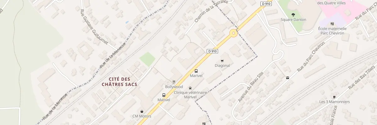 Plan du 144 Av Roger Salengro à Chaville