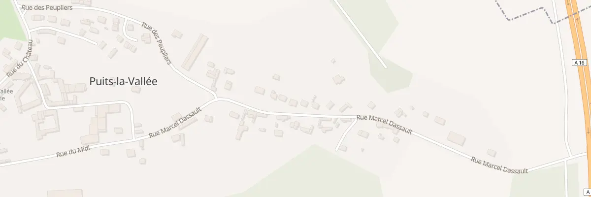 Plan du 11 Rue Marcel Dassault à Puits-la-Vallée