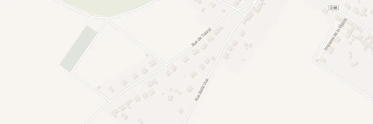 Plan du 9 Rue de Taisnil à Prouzel