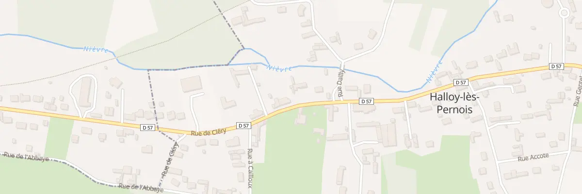 Plan du 14 Rue de Cléry à Halloy-lès-Pernois