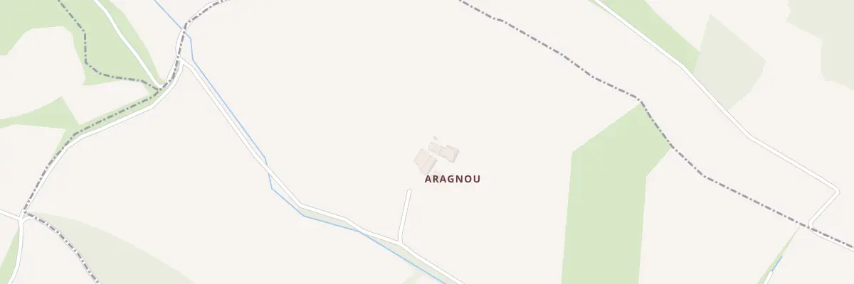 Plan du 107 Aragnou à Antugnac