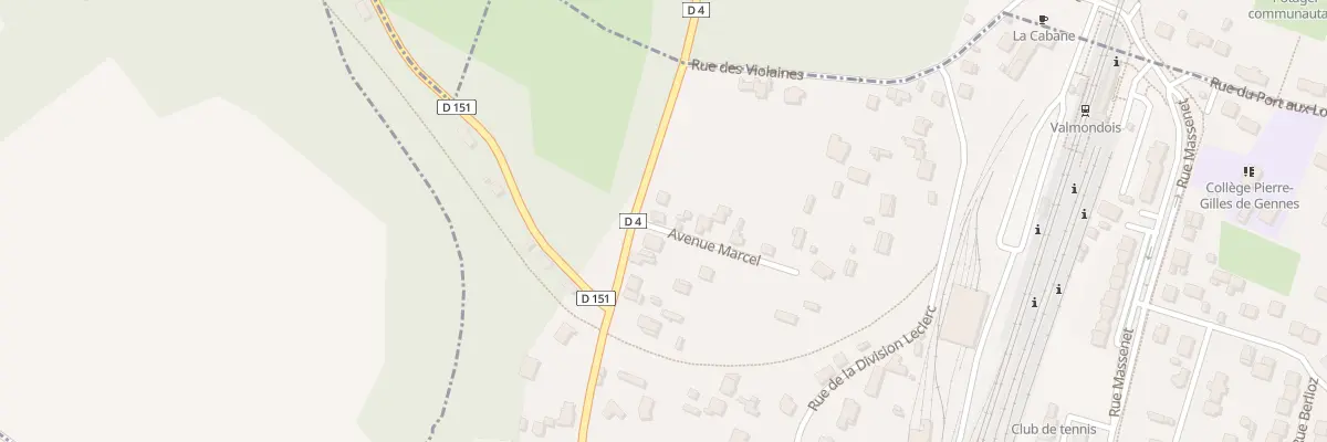Plan du 11 Rue de Parmain à Butry-sur-Oise