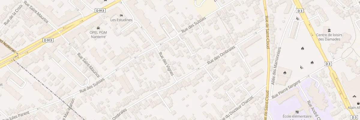 Plan du 62 Rue des Ombraies à Nanterre