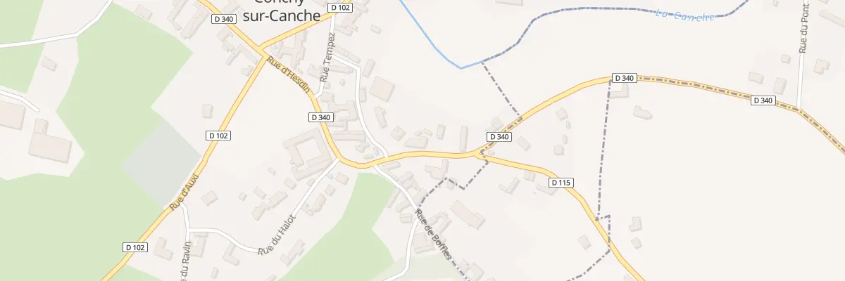 Plan du 6 Rue d’Hesdin à Conchy-sur-Canche