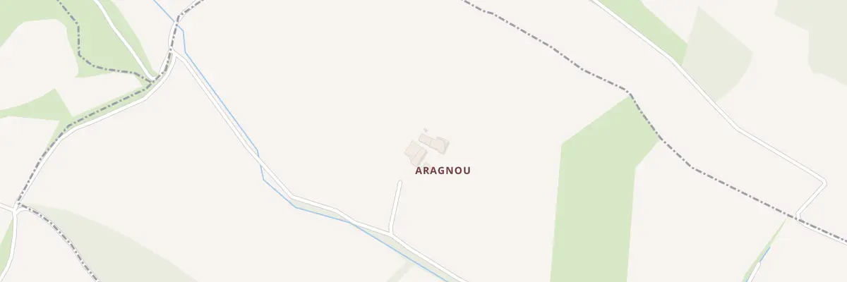 Plan du 107 Aragnou à Antugnac