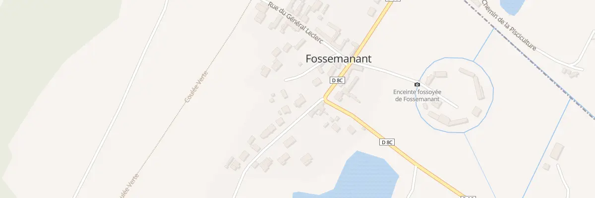 Plan du 100 Rue de Neuville à Fossemanant