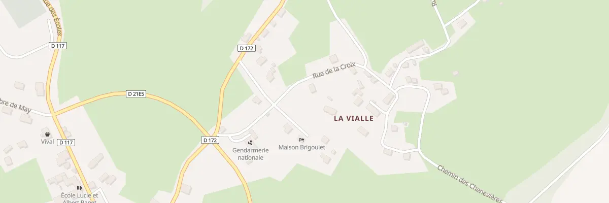 Plan du 4 Rue de la Croix à Sornac