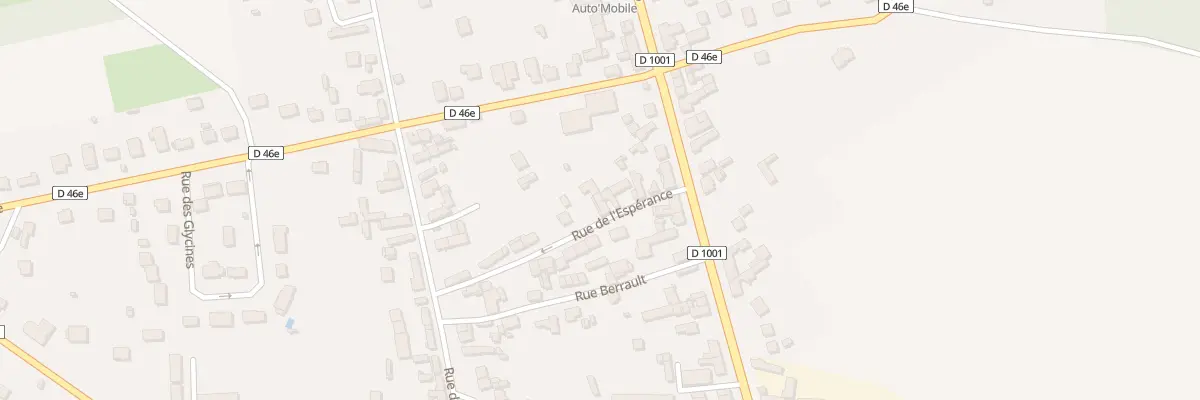 Plan du 6 Rue de l’Espérance à Sainte-Geneviève